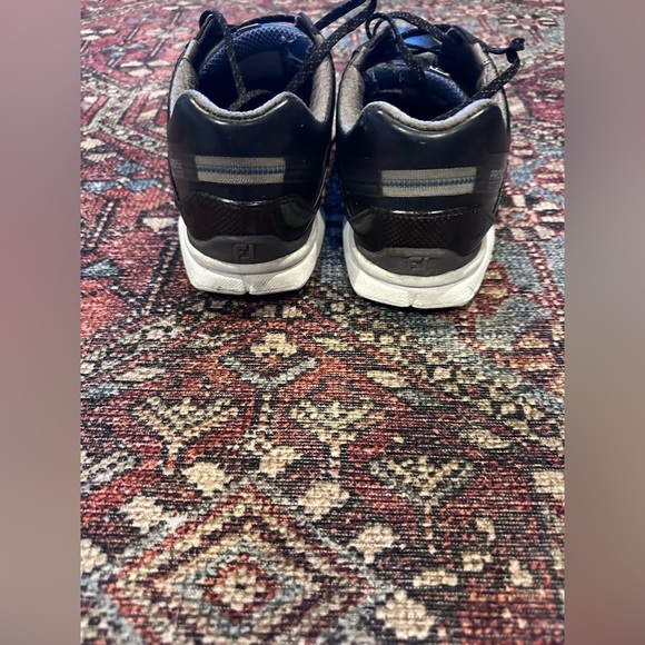 Men’s Black Leather FootJoy Pro/SL Golf Shoes, 11M - Picture 6 of 11